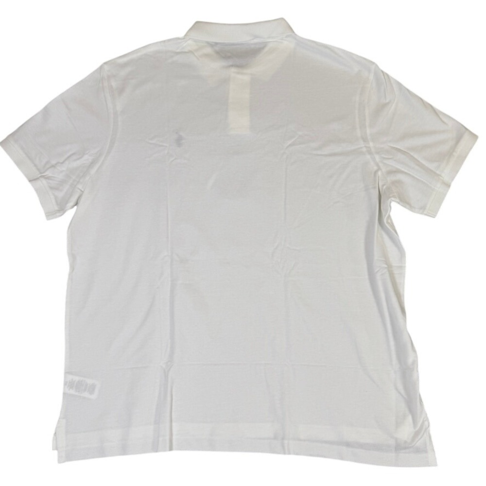 NWT Polo Ralph Lauren Mens XXL White Classic Fit Short Sleeve Cotton Mesh Polo - Picture 2 of 15